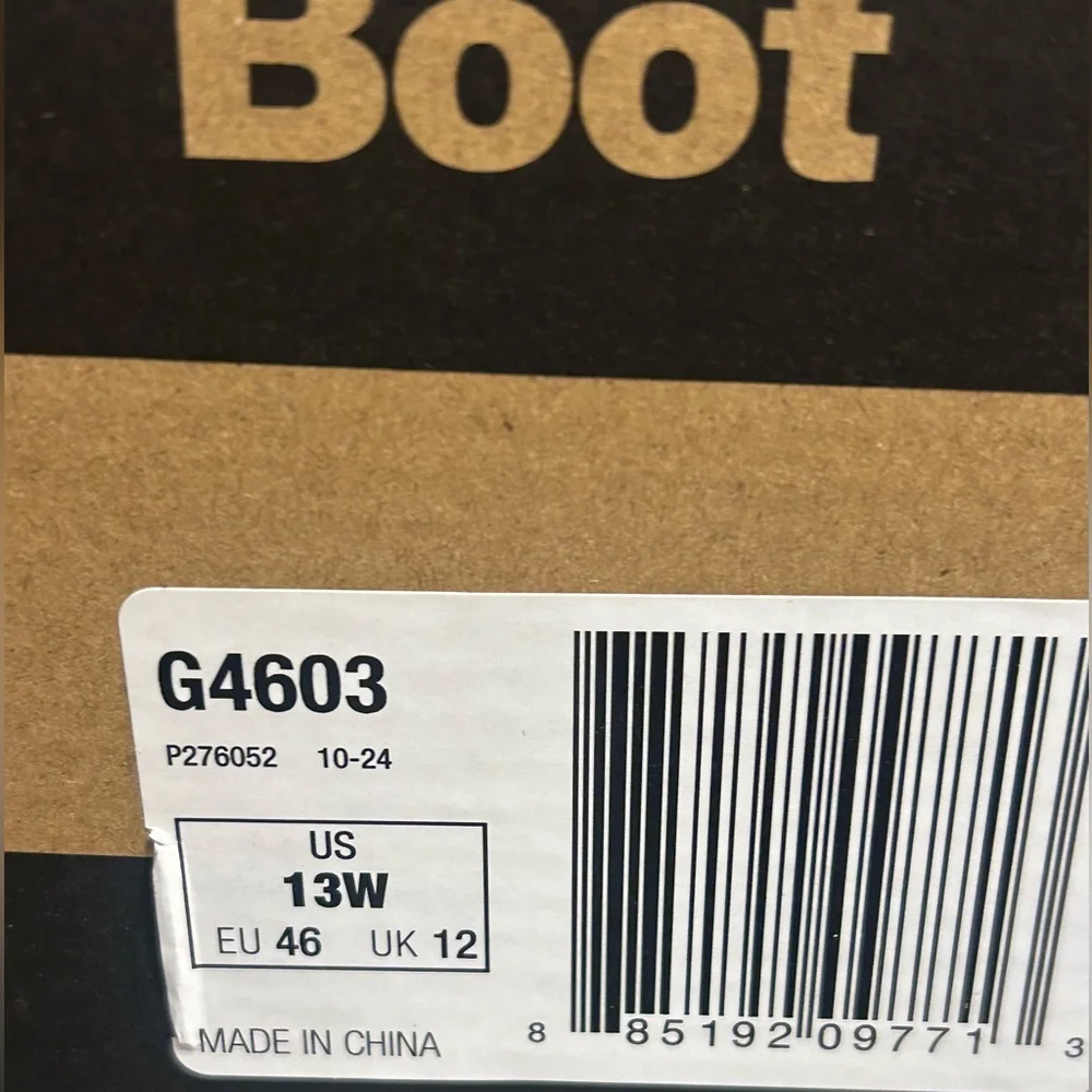 Georgia Boot Men’s Waterproof Steel Toe Boots‎ G4603 Size 13W
